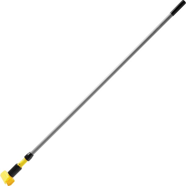 Rubbermaid Commercial Handle, f/Wet Mops, Clamp Style, Fiberglass, 60", YW/GY, PK 12 RCPH246GYCT - main